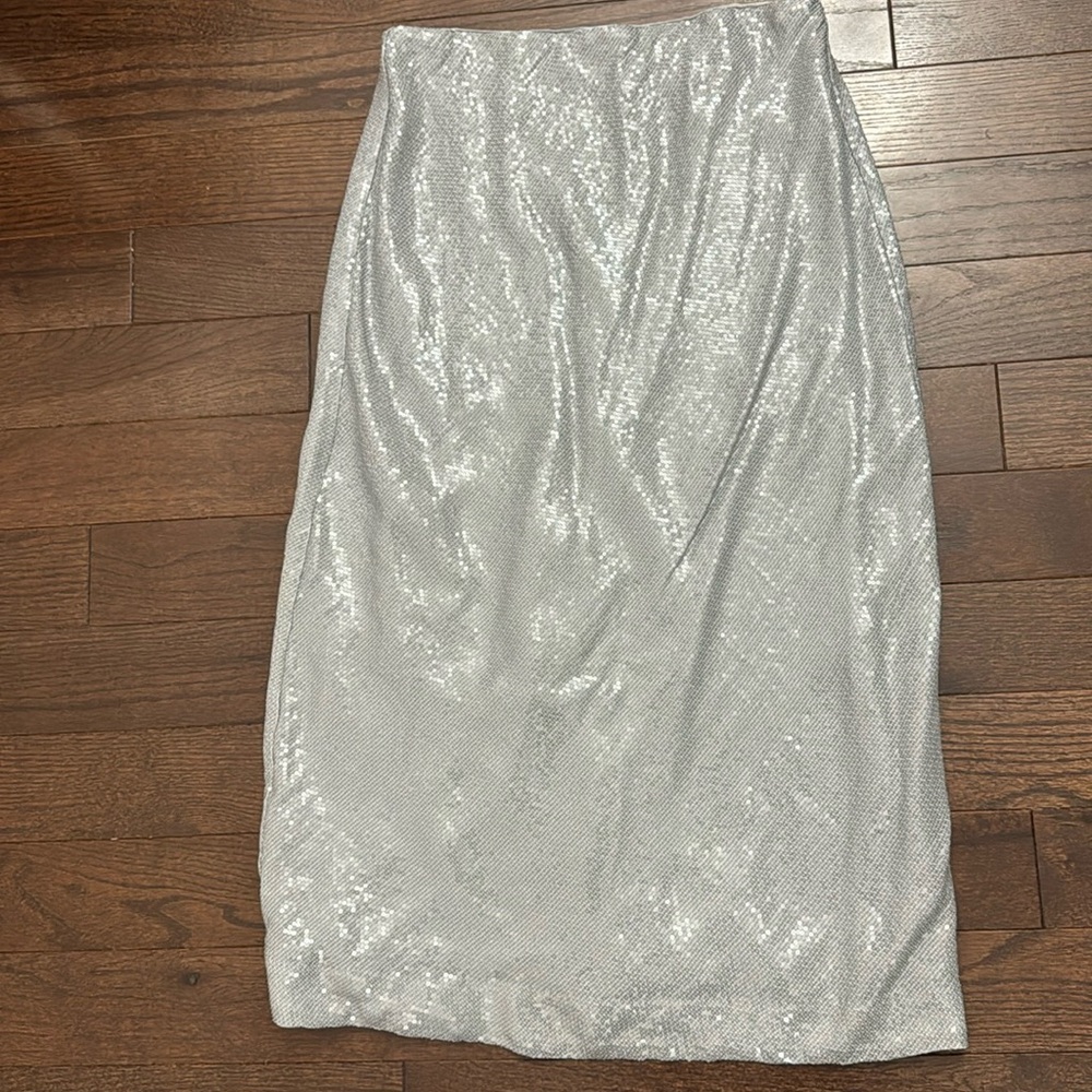Madewell sequins skirt size 6 - new without tag